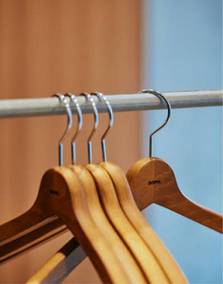 SOPH.×NAKATA HANGER ハンガー5本SET