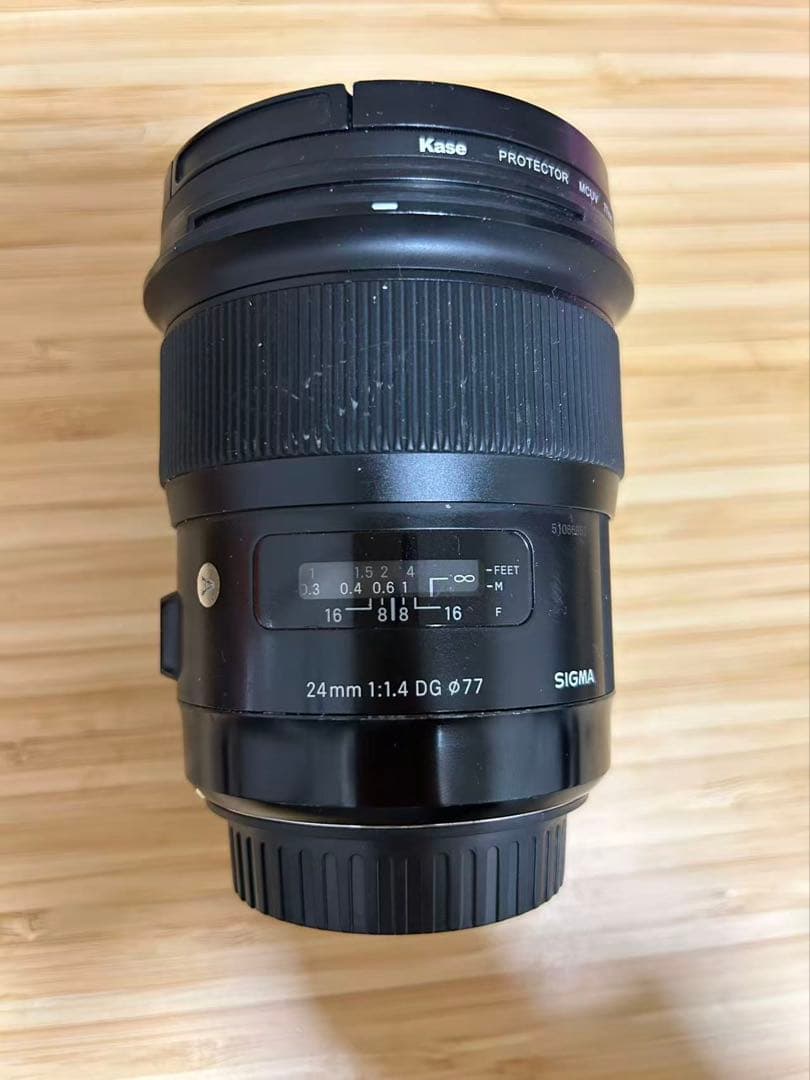 SIGMA 24mm F1.4 Art DG レンズ canon EF