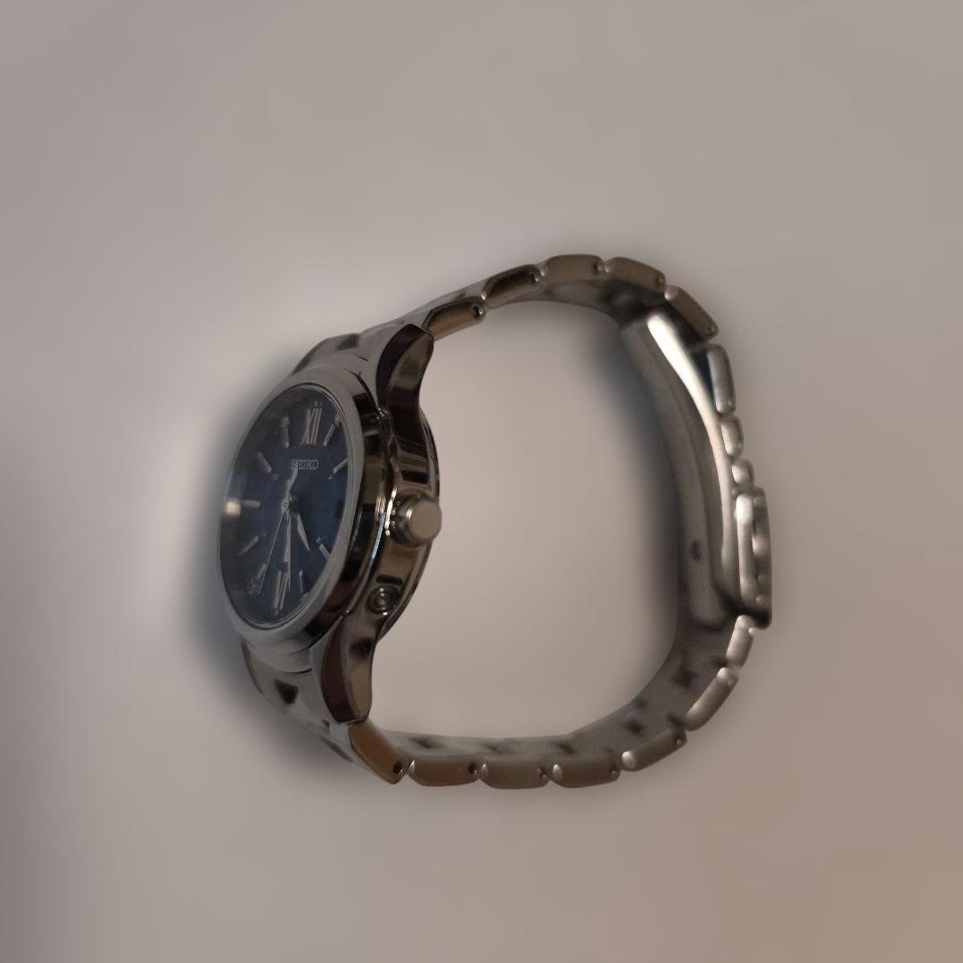 SEIKO　LUKIA　ルキア　電波ソーラー　ダイヤ入り　ネイビー限定品　美品！