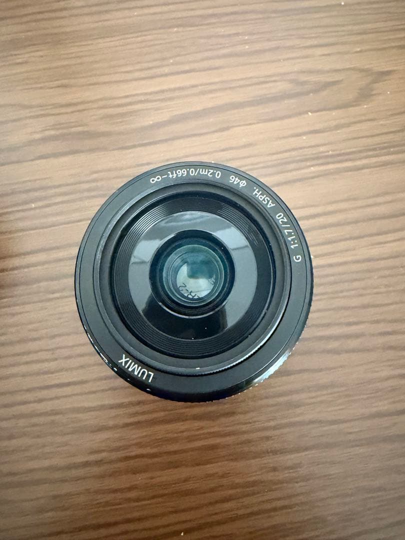 LUMIX 20mm f/1.7 単焦点レンズ