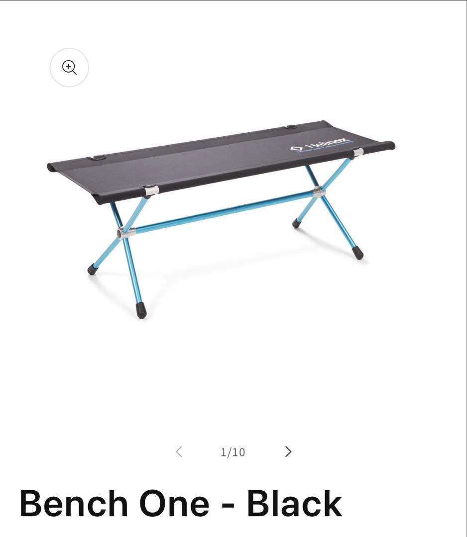 Helinox bench one ブラック