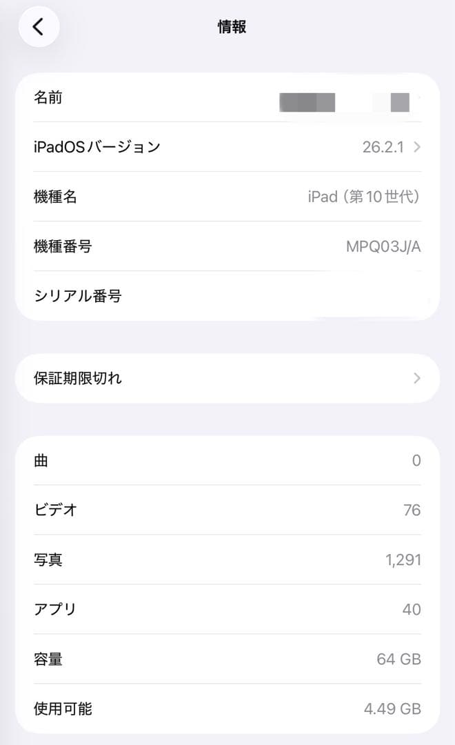 iPad 第10世代（64GB）シルバー　Wi-Fiモデル　おまけ付き