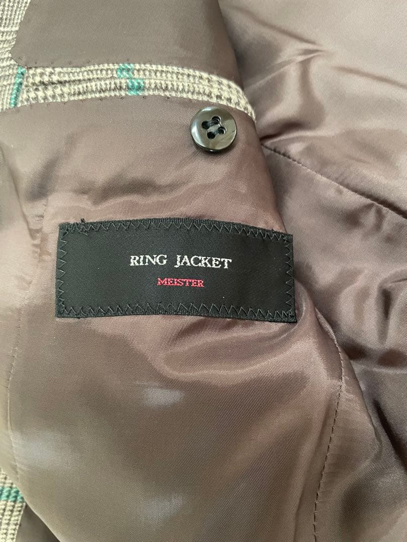 RING JACKET マイスターのスーツ、ウール100%size.46.M.