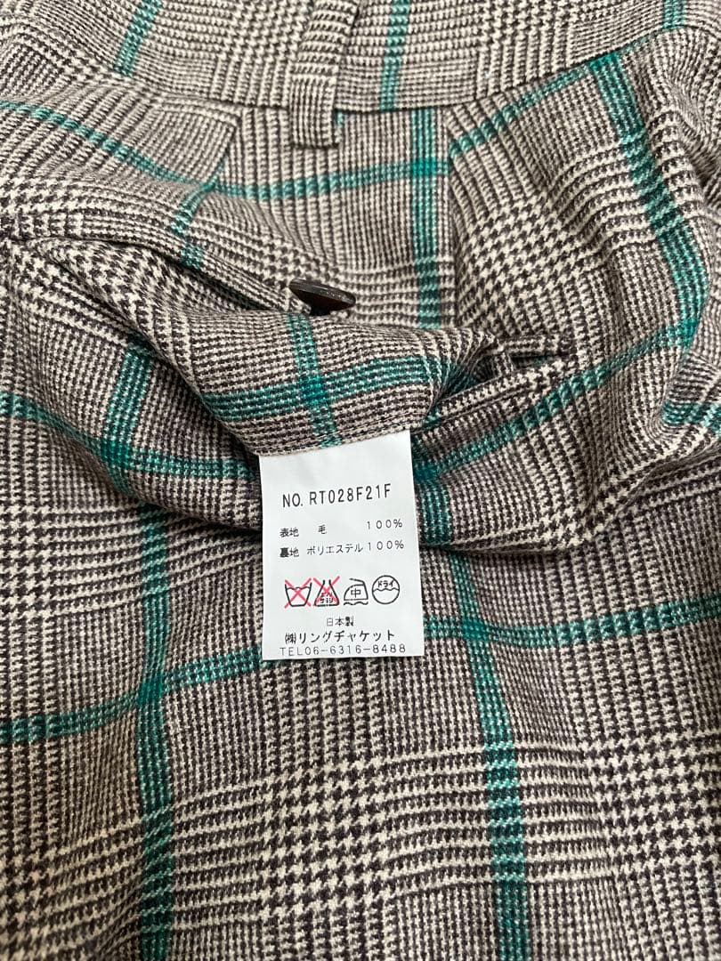 RING JACKET マイスターのスーツ、ウール100%size.46.M.