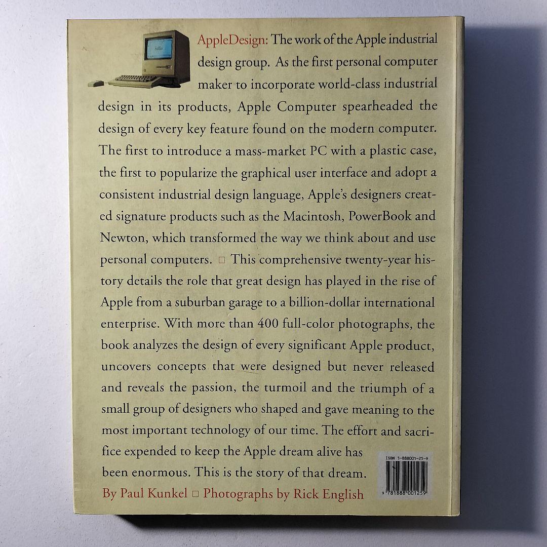 洋書 Appledesign: The Work of the Apple