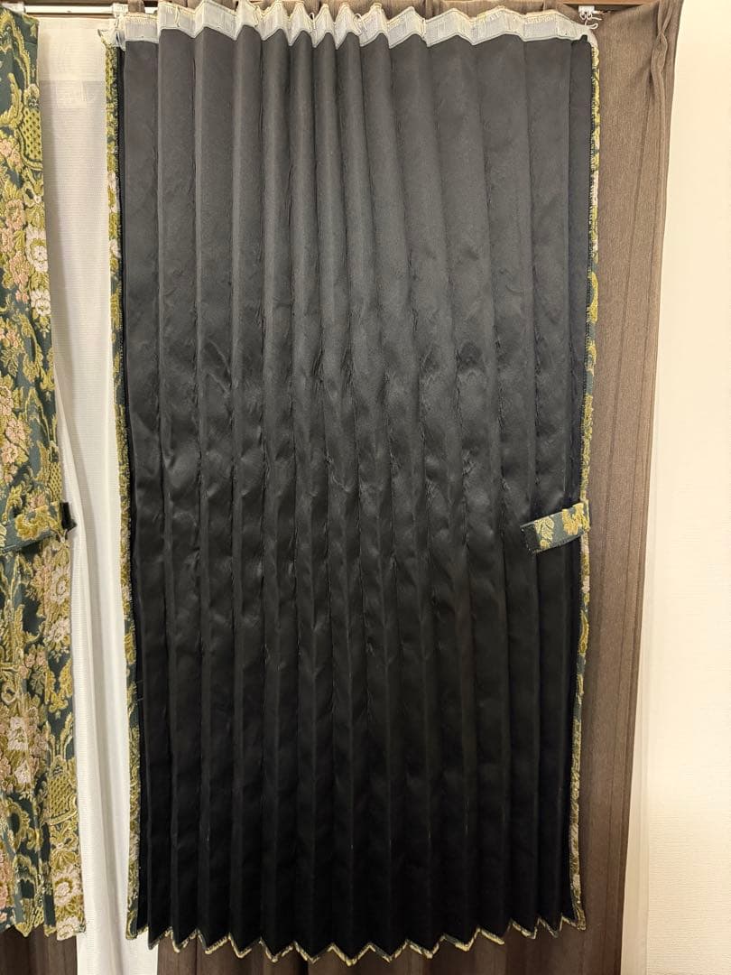 H　金華山　花かご　センターカーテン＋ダッシュマット