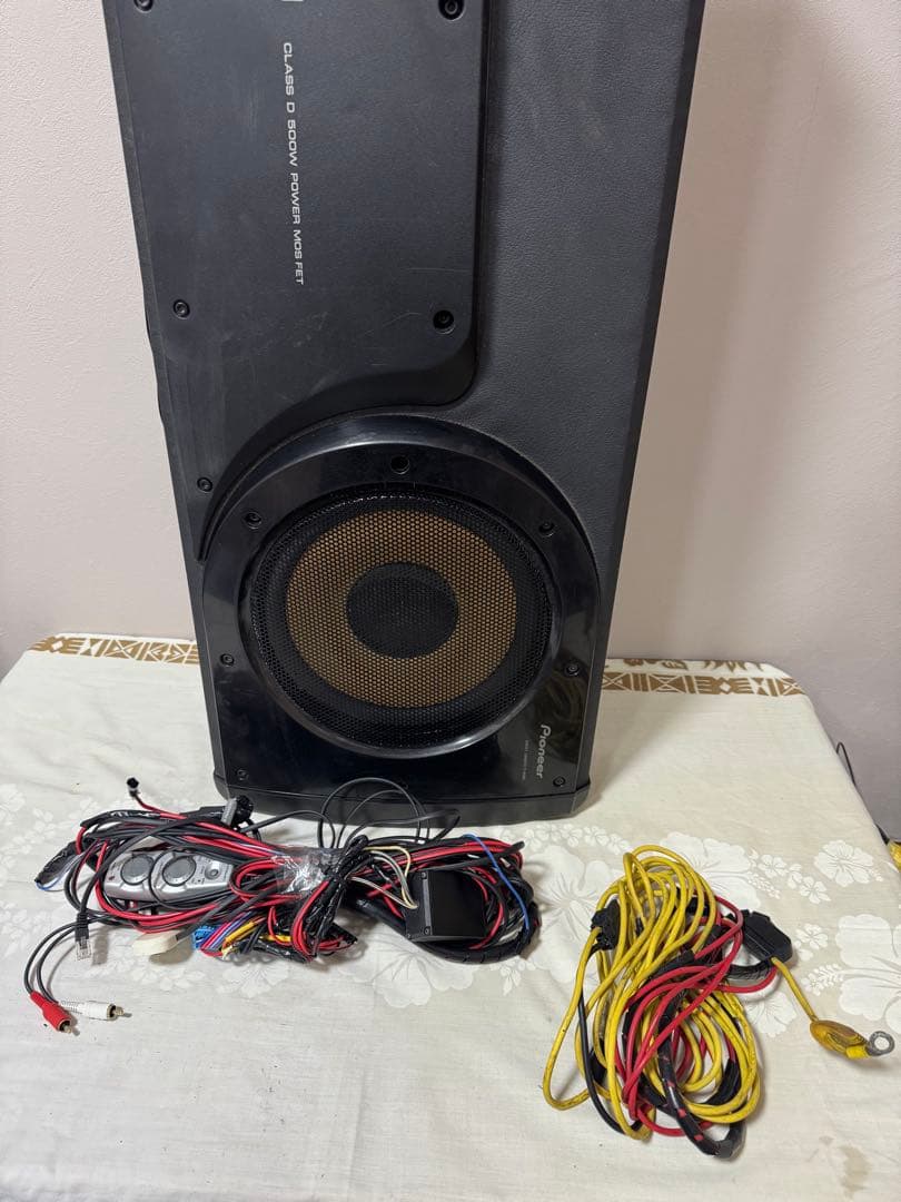 carrozzeria ウーファー TS-WX99A 本体と配線セット