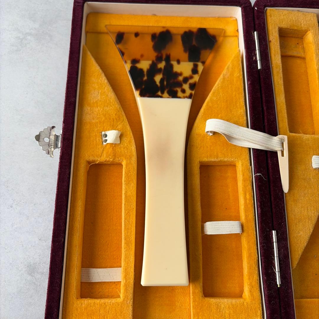 三味線　鼈甲撥　撥ケース