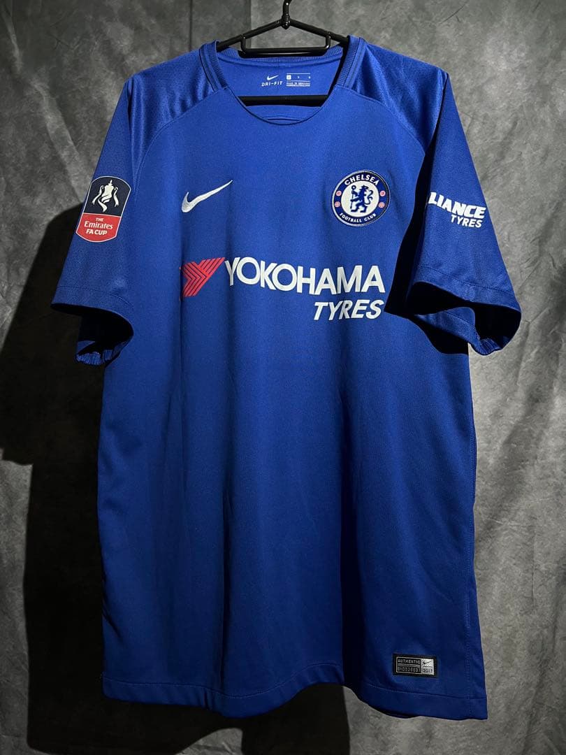 【正規品】アザール ＃１０ チェルシー１７／１８ FA CUP仕様 (H)
