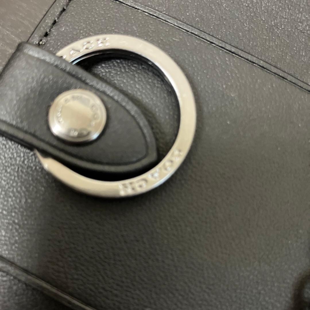 新品　COACH コーチ　キーケース 5リング　シグネチャー