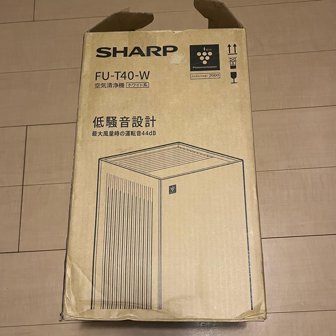 ［新品未使用] SHARP FU-T40-W [ホワイト系]