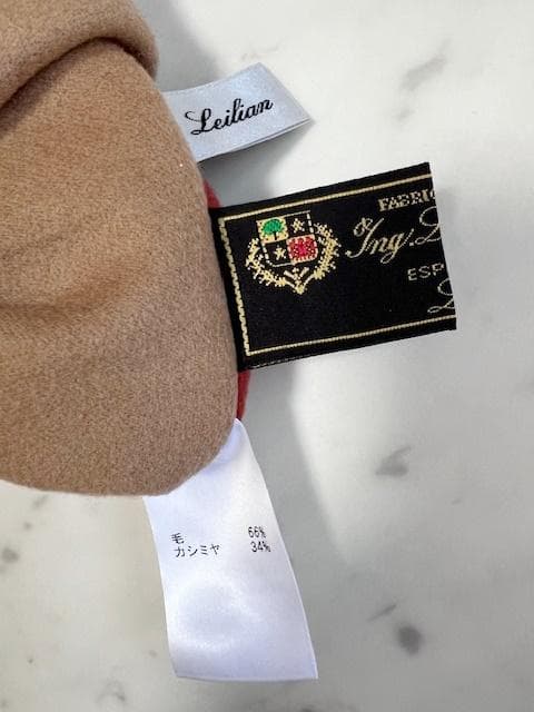 Leilian 極美品 ロロピアーナ×レリアン リバーシブル Wフェイス コート