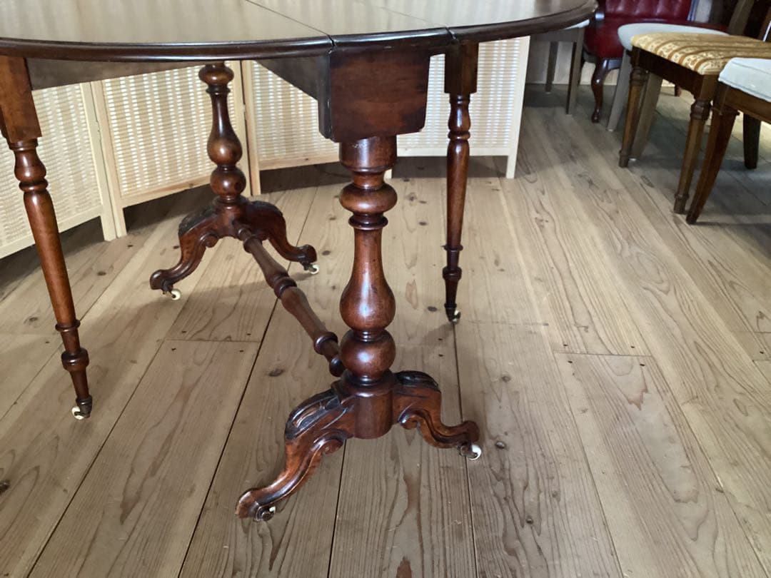 [みゆきさん] ビィクトリアン　ゲートレッグ　サザーランドテーブル