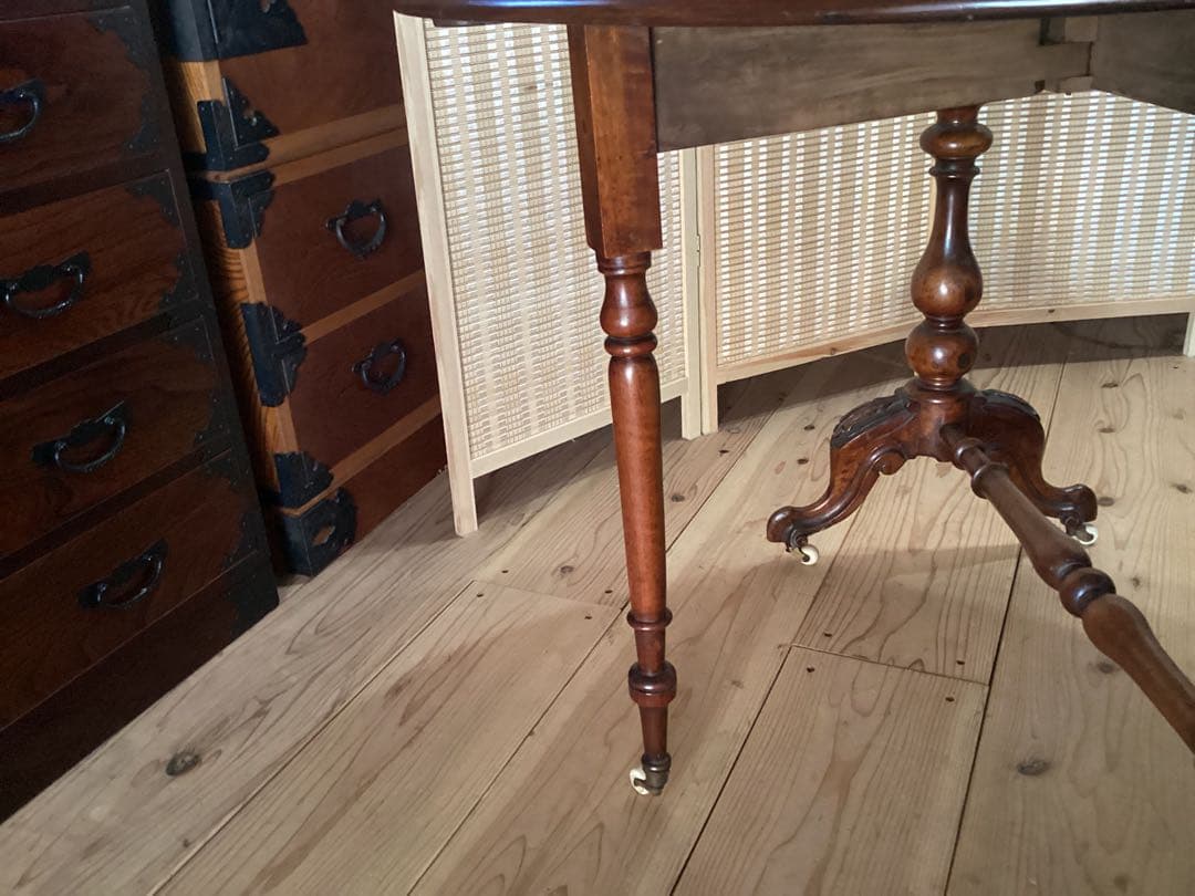 [みゆきさん] ビィクトリアン　ゲートレッグ　サザーランドテーブル