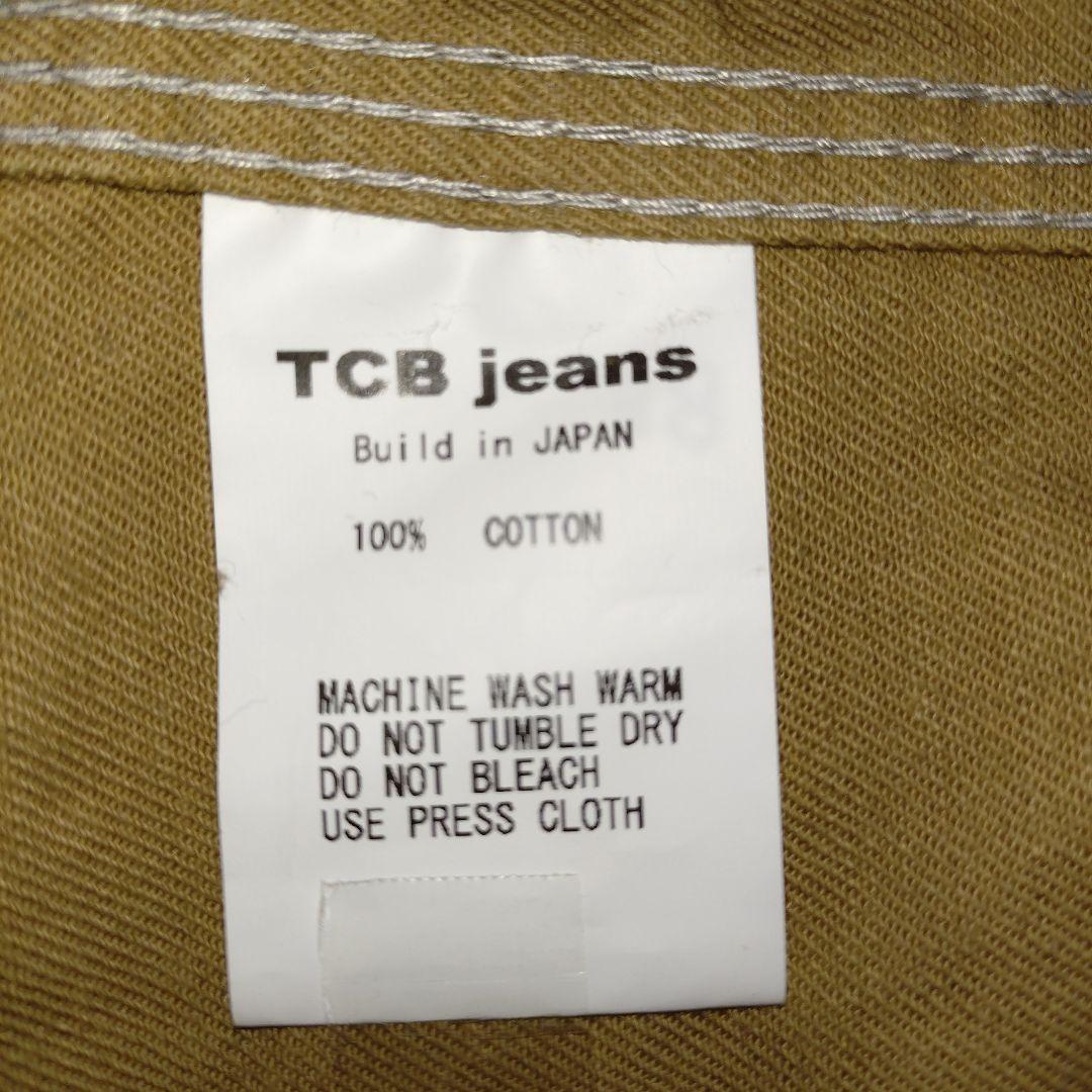 TCBジーンズ CAT HEAD khaki drill 38