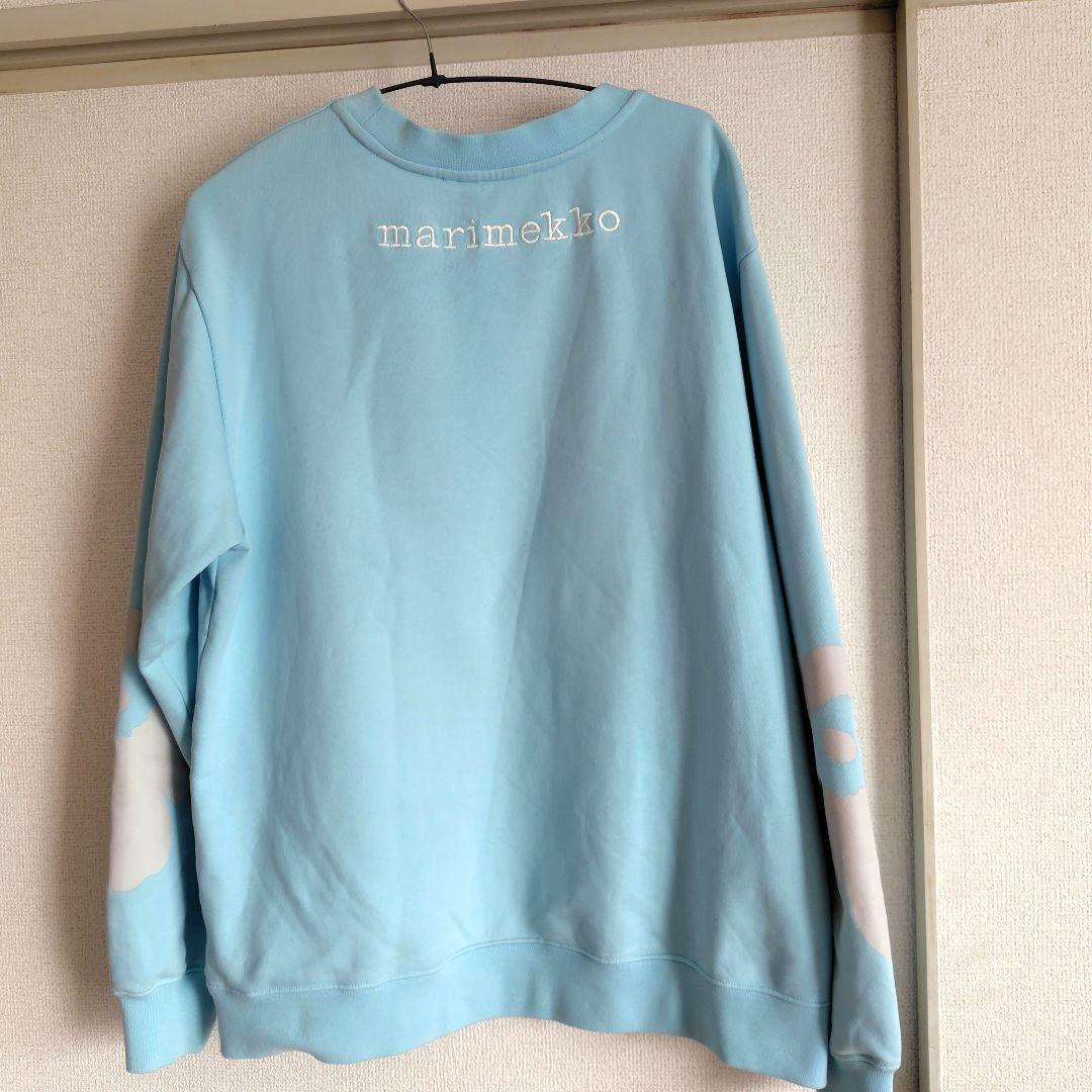 マリメッコ水色トレーナー