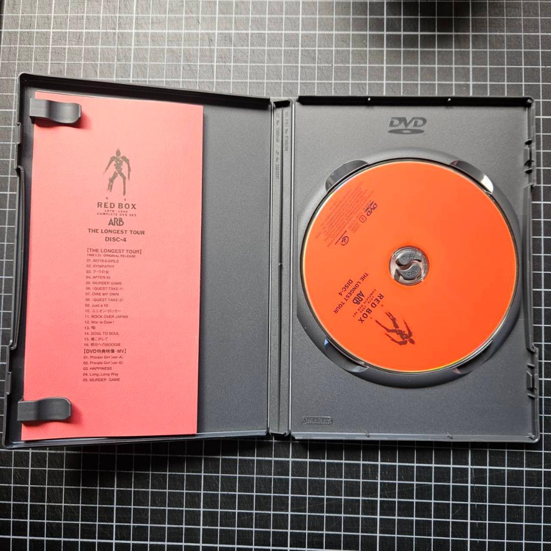 ミュージック ARB RED BOX 1978-1990 COMPLETE DVD SET