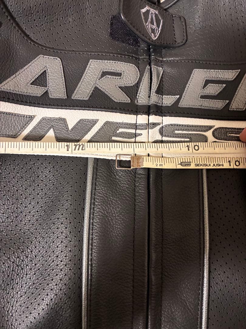 【NOUEN】ARLEN NESS 革ツナギ 黒/白