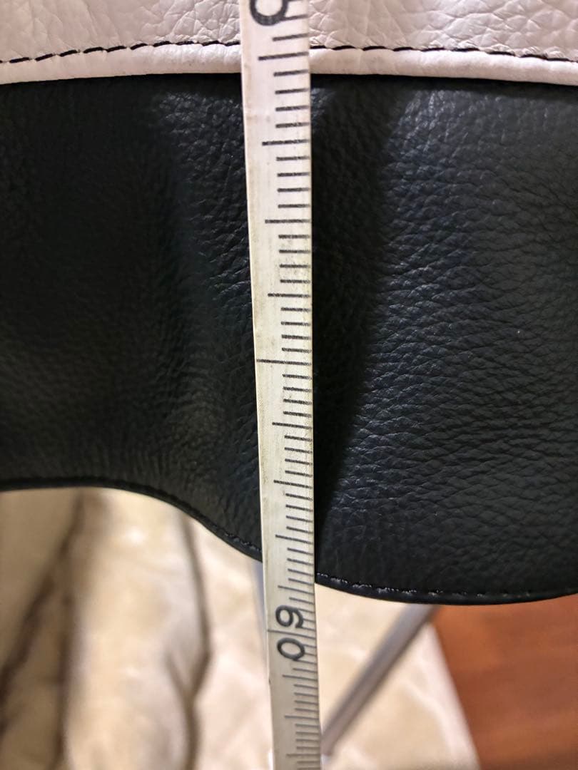 【NOUEN】ARLEN NESS 革ツナギ 黒/白