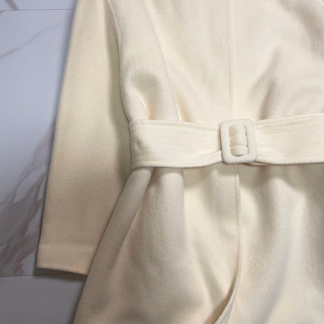 新品タグ付✨LOULOU WILLOUGHBY リバーコート ウール ベルト 1