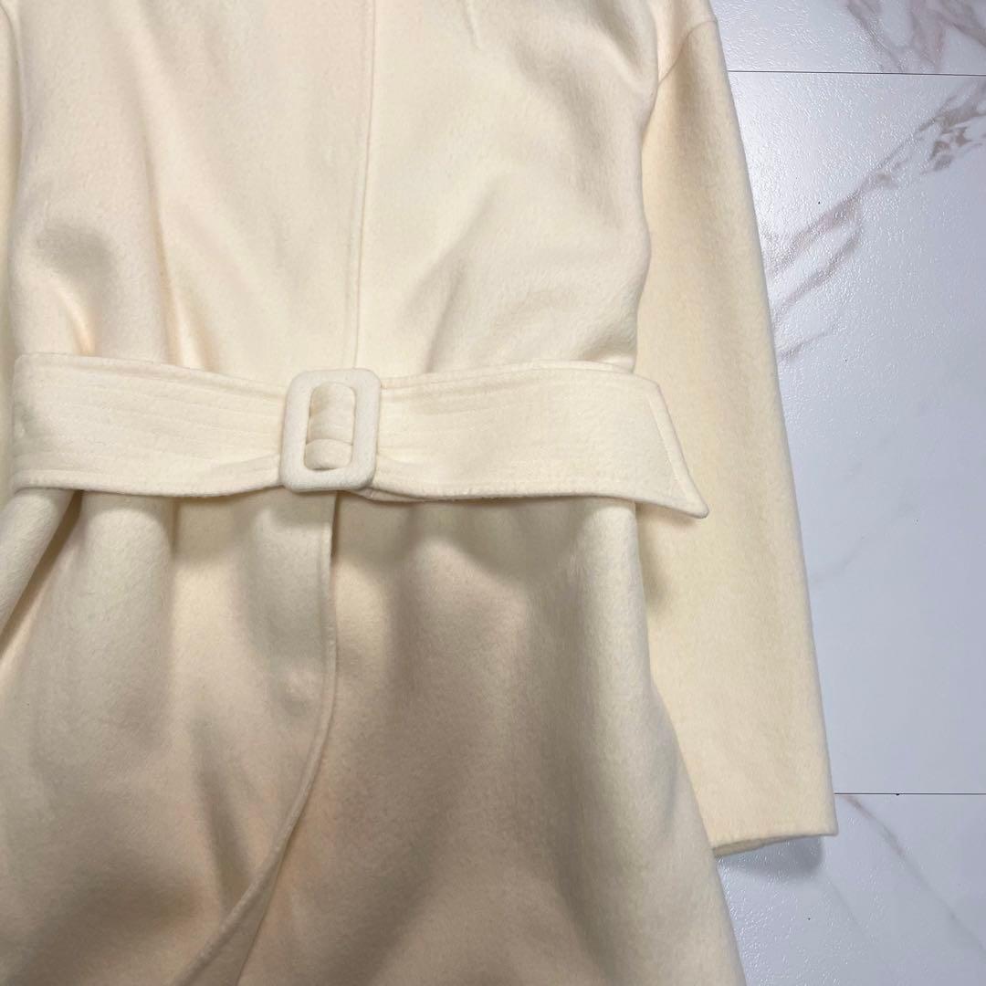 新品タグ付✨LOULOU WILLOUGHBY リバーコート ウール ベルト 1
