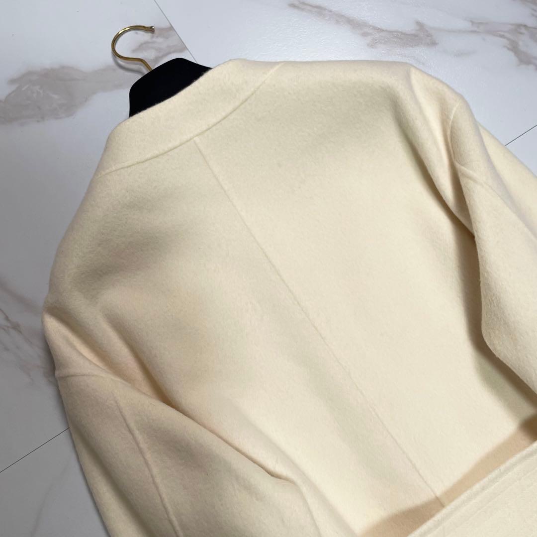 新品タグ付✨LOULOU WILLOUGHBY リバーコート ウール ベルト 1