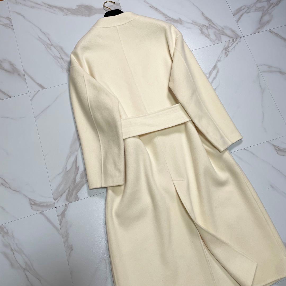 新品タグ付✨LOULOU WILLOUGHBY リバーコート ウール ベルト 1