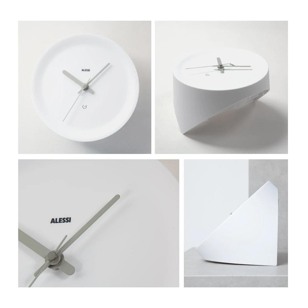 アレッシィ ALESSI ORA IN / ORAOUT 掛け時計 コーナー用