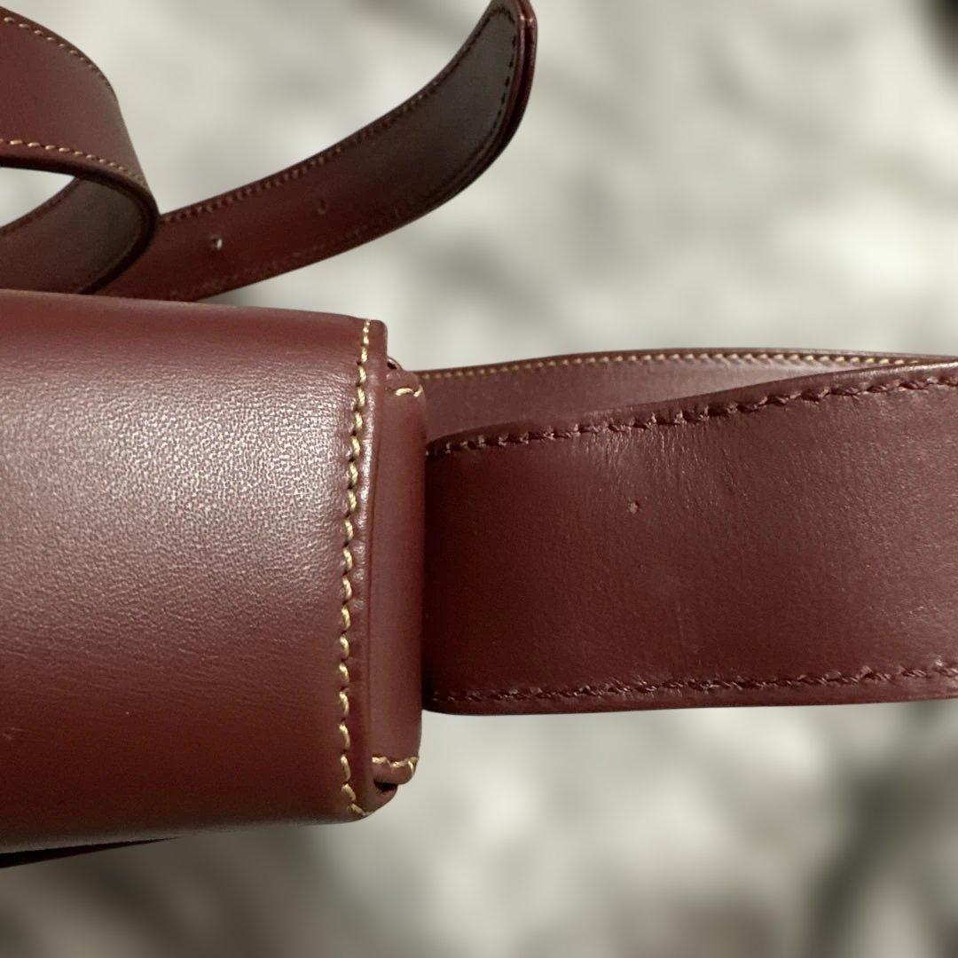 k*s様 美品　カルティエ　ショルダーバッグ