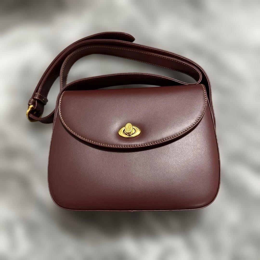 k*s様 美品　カルティエ　ショルダーバッグ