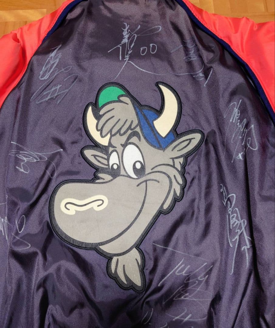 S*】様 大阪近鉄バファローズ　グランドコート　ジャンパー　サイン入り