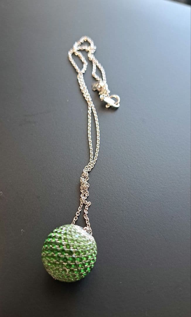 【美品】ネックレス(エメラルド)