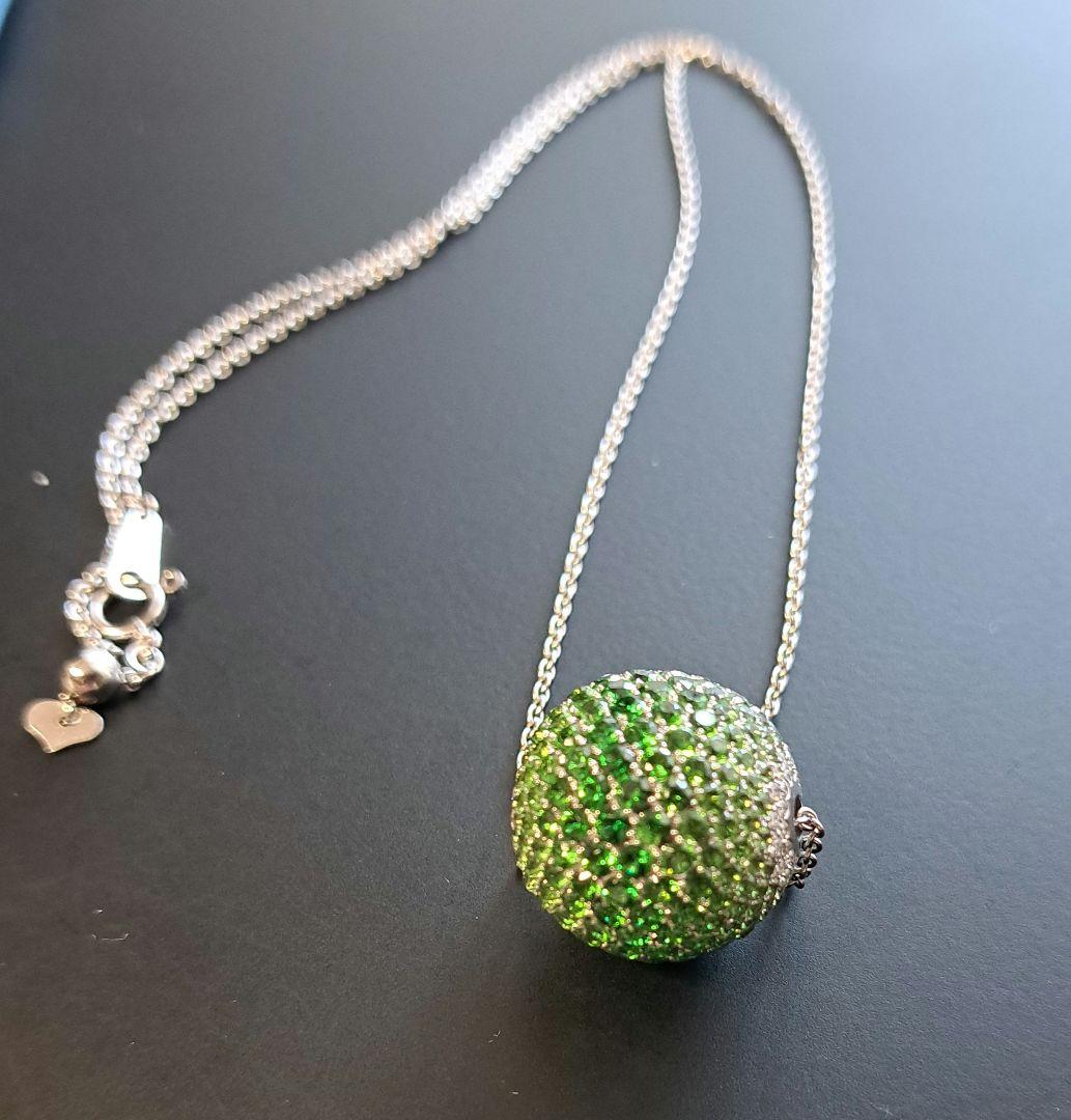 【美品】ネックレス(エメラルド)