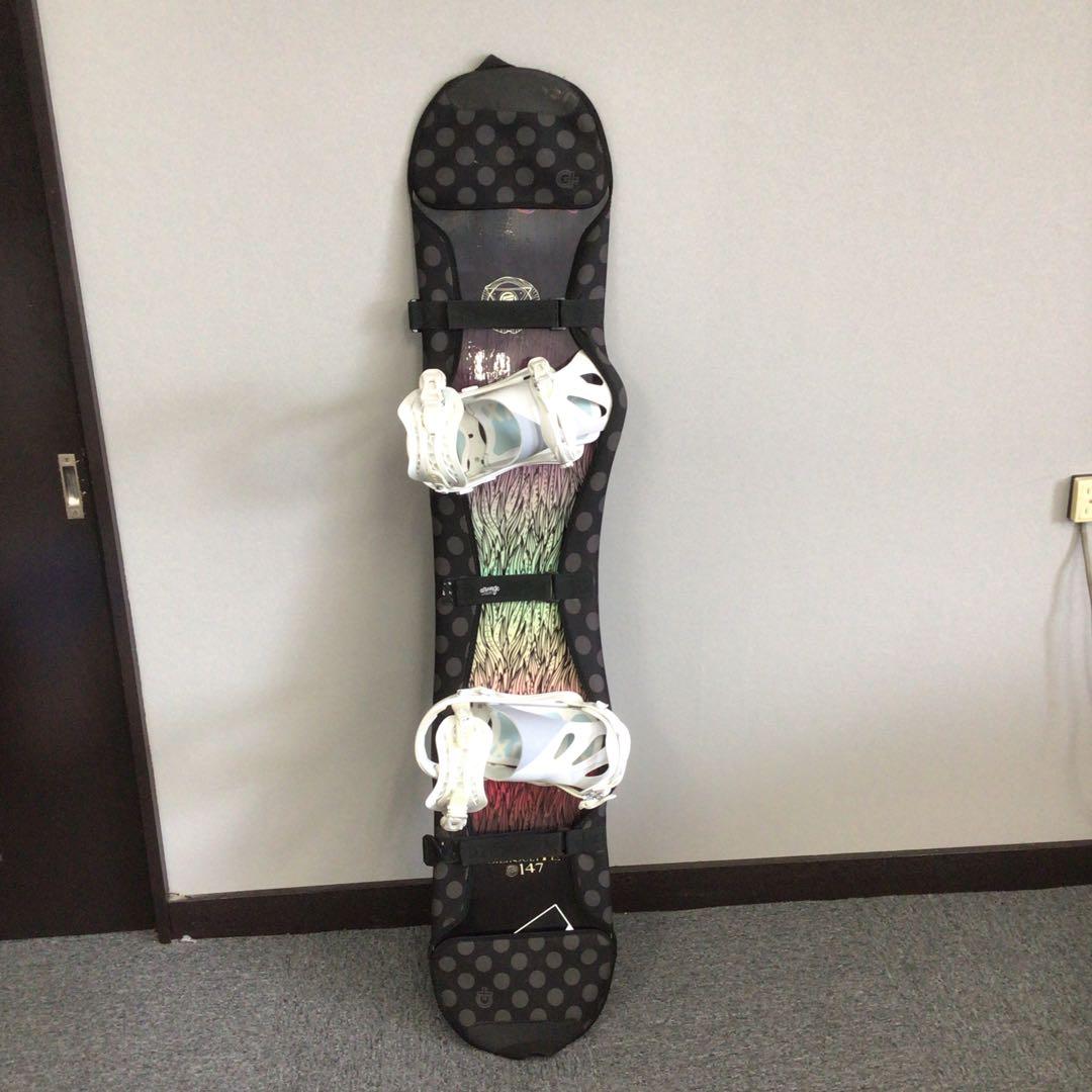 【送料込み】FLOW SILHOUETTEスノーボード ビンディング　147cm