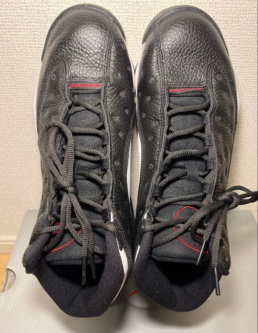 ナイキNIKE AIR JORDAN 13 \"BLACK/GYM RED\"