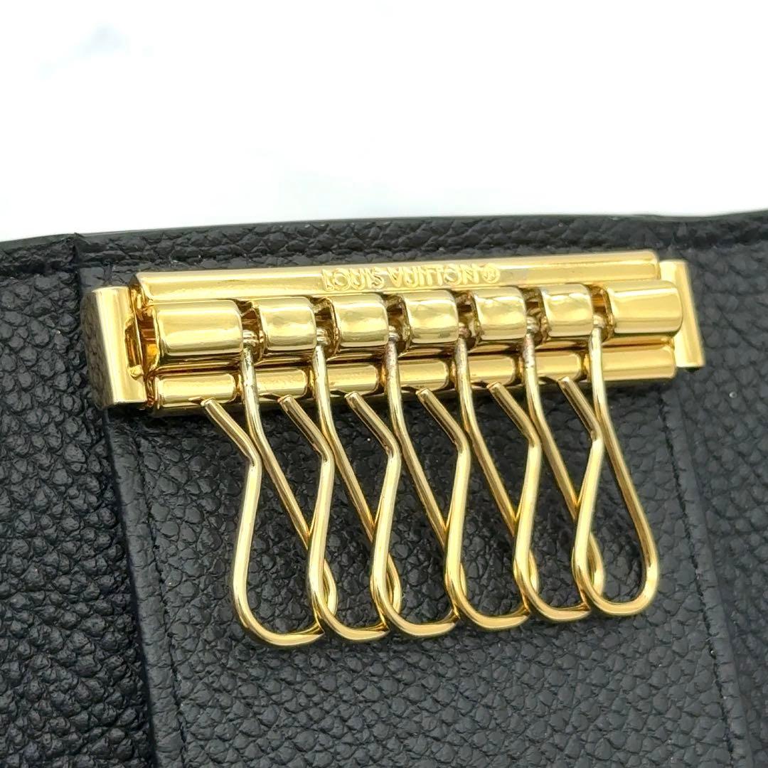 【ほぼ新品】ルイヴィトン アンプラント ミュルティクレ６ キーケース ノワール