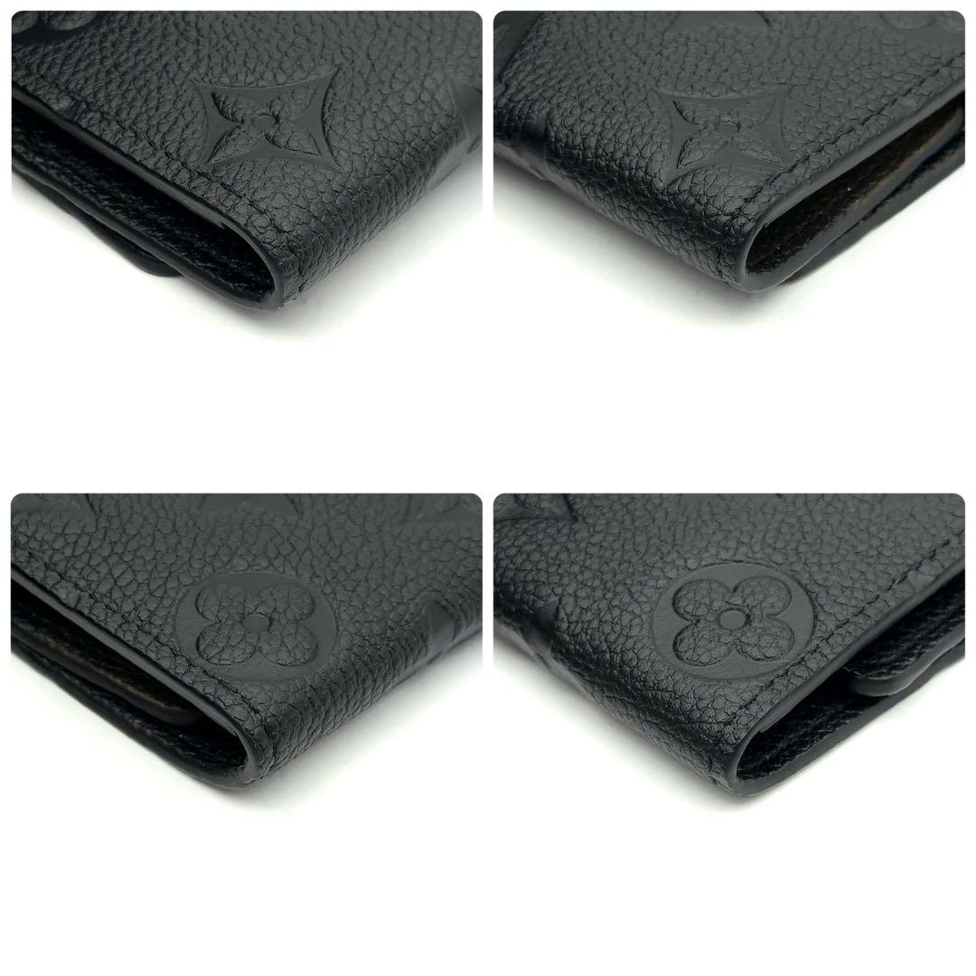 【ほぼ新品】ルイヴィトン アンプラント ミュルティクレ６ キーケース ノワール