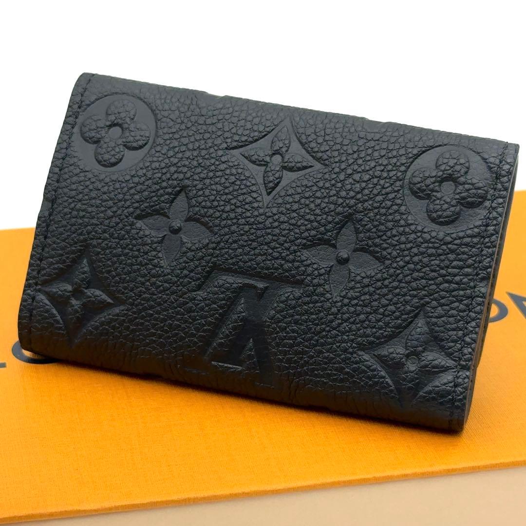 【ほぼ新品】ルイヴィトン アンプラント ミュルティクレ６ キーケース ノワール