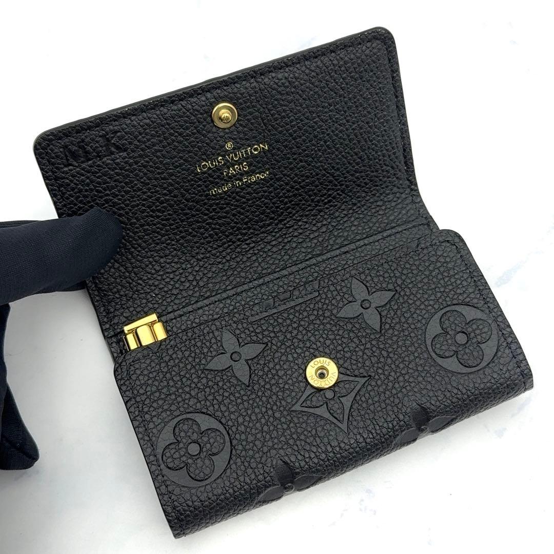 【ほぼ新品】ルイヴィトン アンプラント ミュルティクレ６ キーケース ノワール