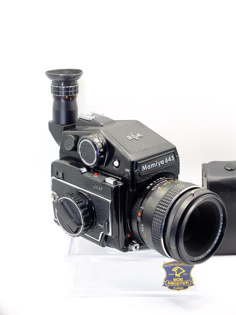 【実写確認済整備品】マミヤM645／セコールC80mmf4付