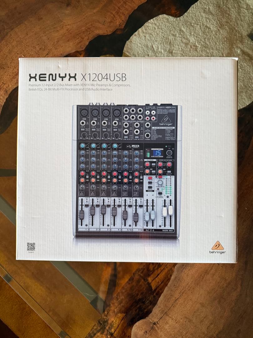 Behringer XENYX X1204USB アナログミキサー