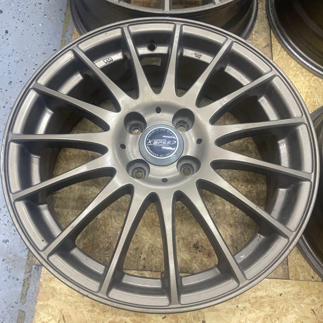 クロススピード プレミアム 16インチ ホイール 16×6J PCD100/4H