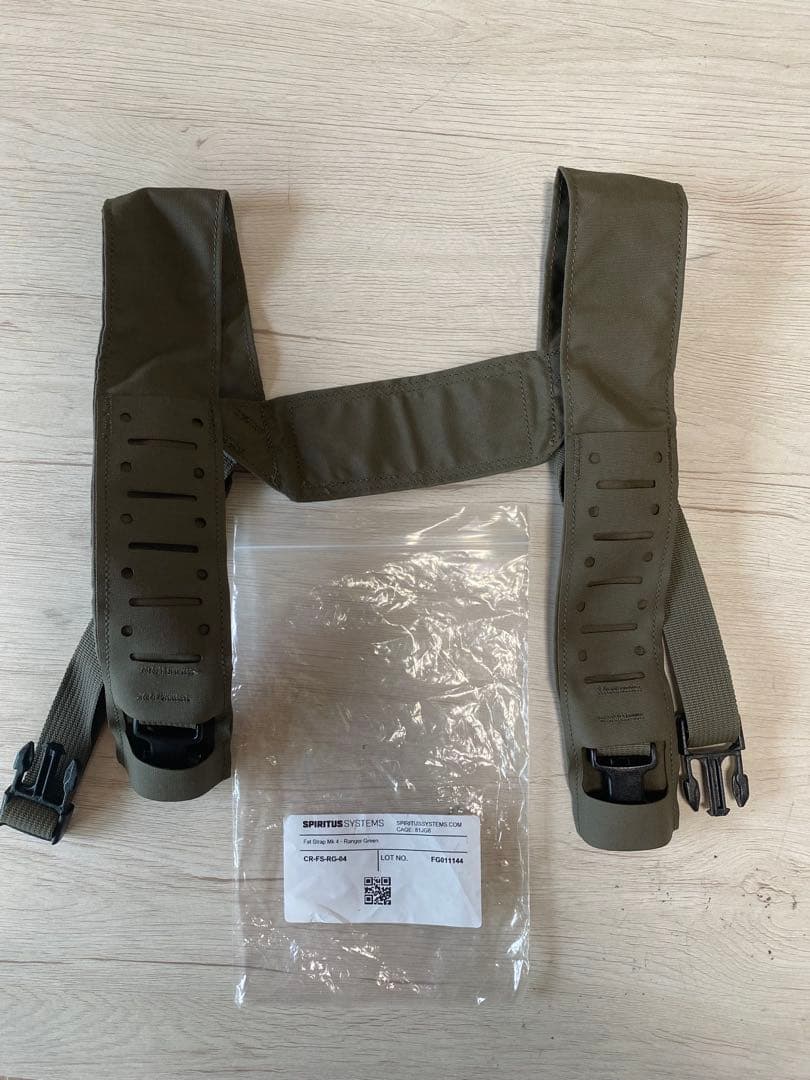 実物　Spiritus Systems Fat Strap Mk4 RG