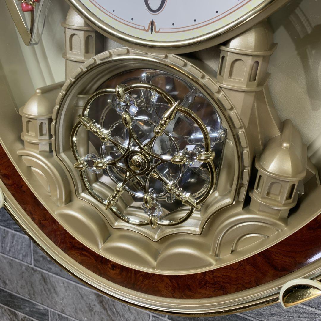 生産終了品　CITIZEN　電波掛時計 パルミューズクイーンダムN 4MN484