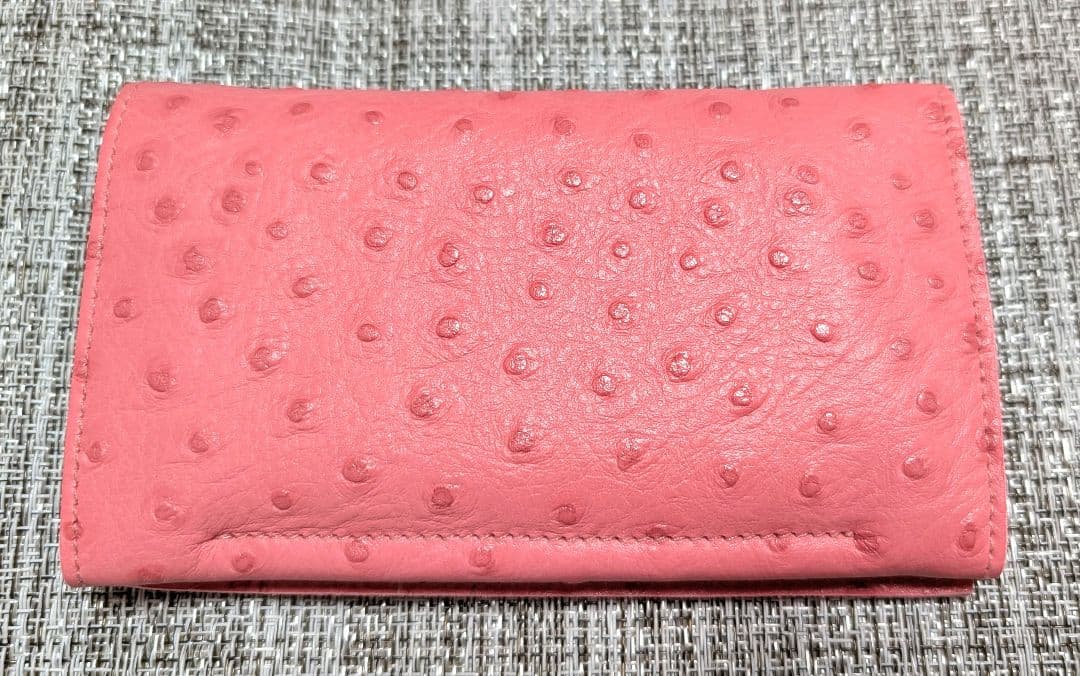 ☆きょん様☆/新品/イルビゾンテ/オーストリッチ加工2つ折り財布