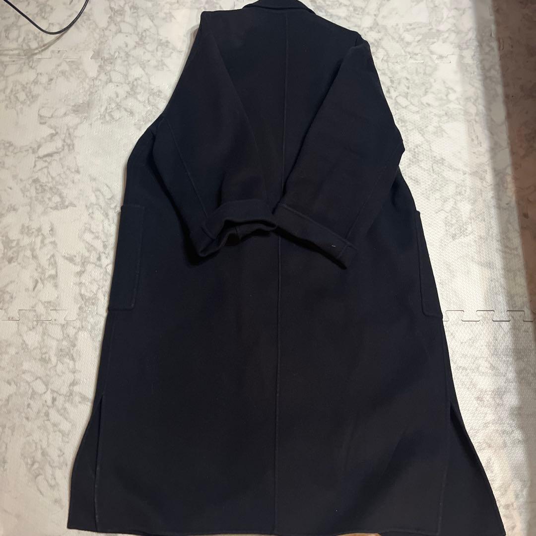 SLOBE IENA ハミルトン ダブルフェイス チェスターコート ネイビー