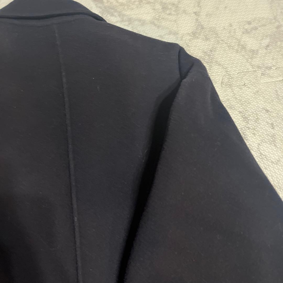 SLOBE IENA ハミルトン ダブルフェイス チェスターコート ネイビー