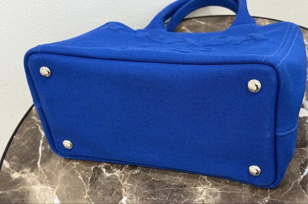 ★美品★PRADAプラダ★カナパ ハンドバッグ 2way★エンボスロゴ★