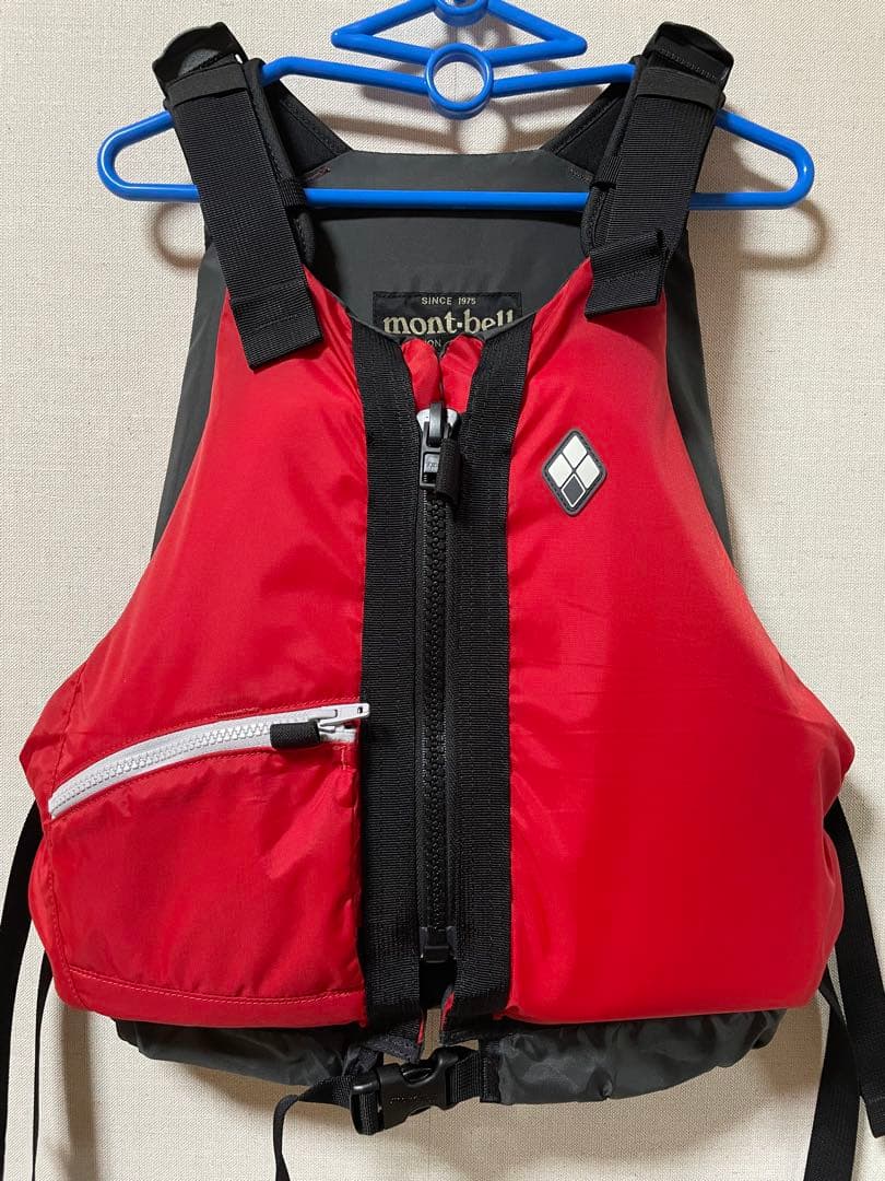 mont-bell ライフジャケット L/XL レッド