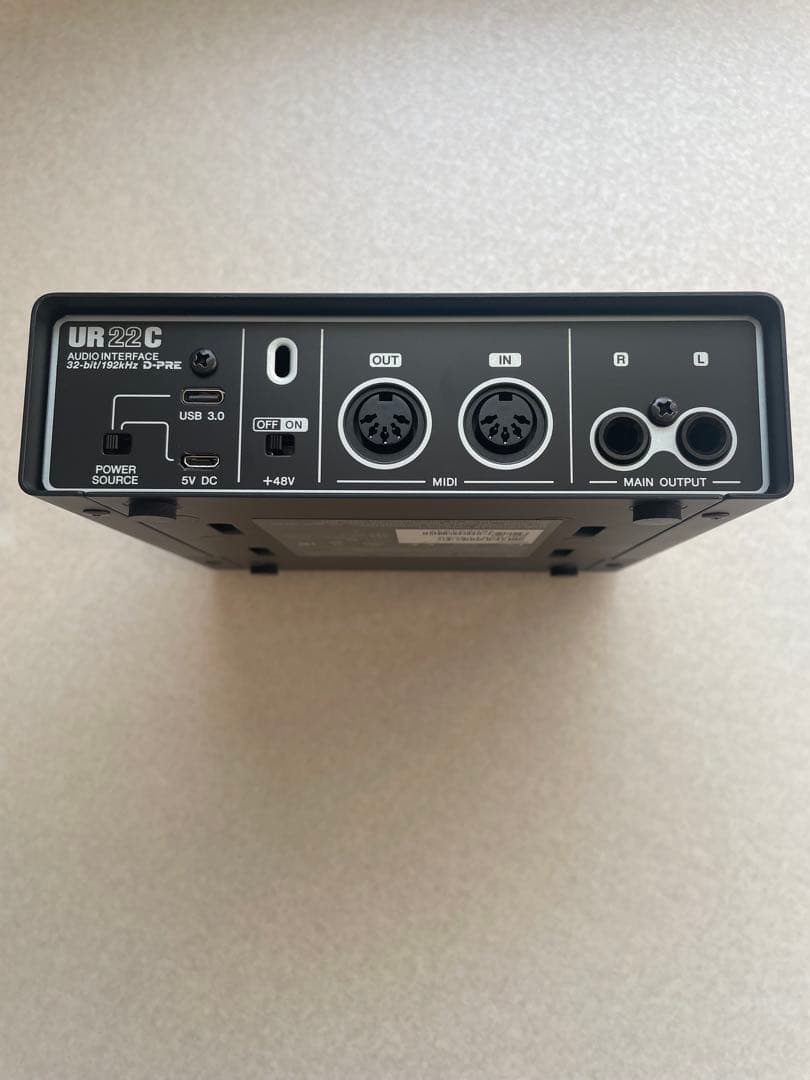 steinberg UR22C USBタイプC 搭載 スタインバーグ